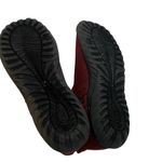 Jbu  Memory Foam Do Juno Women Sz 7 M Burgundy Ankle Length Zip Up Chelsea Boots Photo 11