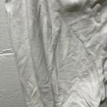 Abercrombie & Fitch White Jogger Sweatpants Photo 6