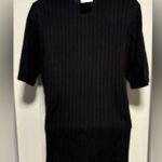 Calvin Klein NWT Mock Neck Short Sleeved Sweater Photo 3