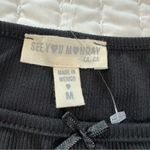 See You Monday NWOT  Black Mini festival Dress in Size M Photo 10