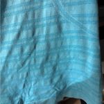 Lululemon  Run Swiftly Tech Short Sleeve tee shirt Spry Blue crewneck stripes Photo 7