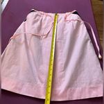 Vintage Japanese Pine Pink White Striping Design Skirt! early 80s Blue Photo 5