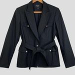 EXPRESS Vintage Women’s Military Style Utility Blazer Jacket Power Dressing Sz.S Photo 0