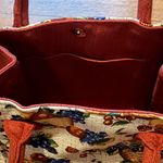 New Longaberger Homestead Collection Fruit Handbag Purse Tote Bag Small Photo 5