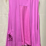 LOGO By Lori Goldstein LOGO Lori Goldstein size S Cardigan vest silk crepe flowy Photo 0