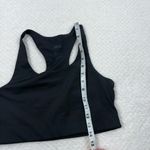 Girlfriend Collective  Black Longline Racerback Sports Bra Athletic Brami Top L Photo 6