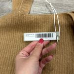 Everlane NWT Tan Wool Yak Blend Cropped Stretchy Ribbed Tank Photo 3