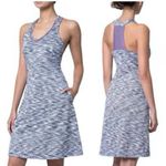 MPG Women’s Athletic Dress with built in Padded Sports Bra Size Large Purple Photo 1