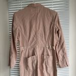 Madewell  Garment Dyed Zip Front Coverall in Avalon Pink‎ Jumpsuit S/M Photo 7