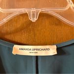 Amanda Uprichard flutter sleeve green mini dress Photo 1