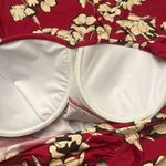 COCOPEAR Women's Elegant Crossover One Piece Swimdress Floral Skirted size 4X Photo 6