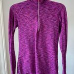 Athleta XS quarter zip pullover top athletic wear with thumb holes Photo 1