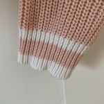 William Rast V Neck light pink sweater in size Medium Photo 2