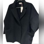 Vineyard Vines Jacket woman’s Italian Cozy Jet Black Outerwear New size XS Photo 8