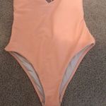 LA Hearts LA Heart Peach One Piece Swimsuit Photo 4