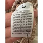 AKNVAS Sevrine Glitter Twisted Midi Dress Champagne Pink Size Small NWT Photo 9