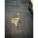 White House | Black Market Women's Blue Distressed Skinny Jeans Size 4 Photo 4