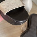 Calvin Klein Yanz Wedge Shoes Tanâand Brownâ Size 8.5 Photo 2