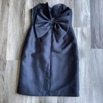 Anthropologie New‎  Hutch Slim Bow-Back Mini Dress Size 10 Old Money Luxury Photo 3