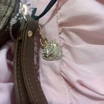 Juicy Couture tan gothic logo heart coin pouch Photo 4