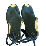 Fly London  Peep Toe Lace Up Wedge Sandals Nubuck Suede Size 36 5.5 Women's Photo 7