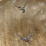 LC Lauren Conrad Cubic Zirconia Tri-Stone Short Necklace Photo 5