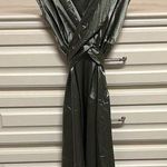 Cupshe Green Maxi Wrap Dress Photo 1