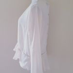 Anthropologie Anthro ASTR ivory textured blouse size small Photo 3