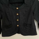 Veeko Crop Jacket with bold buttons and cute lace trim pockets. EUR Size 38 Photo 1