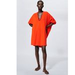 ZARA NWT  BLOGGERS FAV CACOON DRESS LAGENLOOK SMALL Photo 2