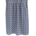 J. McLaughlin Like New Elaine Catalina Cloth Dress Blue White Size Small Photo 7