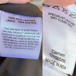 Reiss  double breasted leather jacket Sz 10 Photo 15