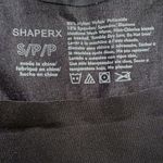 ShaperRX fitness Black Nylon Spandex shape wear body slimming exercise Sz small Photo 2