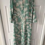 Show Me Your Mumu Karmyn Duster Kimono Jadely Green Floral Size X-small XS Photo 4