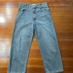 ZARA High Rise Wide Leg Baggy Fit Jeans - Size 10 Photo 0