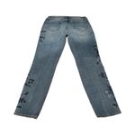 Driftwood  Jackie High Rise Straight Leg Embroidered Floral Women Jeans Size 28 Photo 5