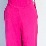 Crystal Sky Corset Top Hot Pink Jumpsuit Photo 0
