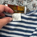 Vintage California Gold Rush Knit Denim Maxi Dress Blue Medium Photo 4