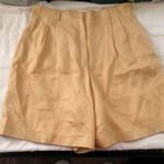 Liz Claiborne 99s VTG high waisted pleated bermuda shorts w/belt loops Measurement in pics Photo 0