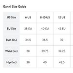 Ganni Floral Jacquard Off the Shoulder size 8/10 Photo 3