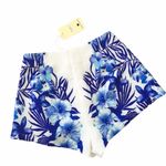 LF new into ❦ Chic Hibiscus Print Shorts ❦ Bright Amethyst Colorful Floral ❦ 6 Photo 9