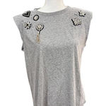 New Cinq a Sept Muscle Tee, size Small Gray Photo 0
