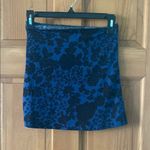 Urban Outfitters Size Extra Small XS Floral Blue and Black Skirt Photo 3