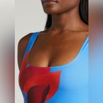 Farm Rio  Watercolor Floral One-Piece Swimsuit, size Small, BRAND NEW, $200 Photo 6