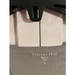 Garnet Hill  grey faux wrap pocket tunic dress size m Photo 3