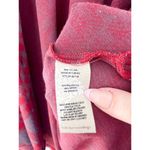 Soft Surroundings Paramour Red Plaid Fleece Button Down Shirt Jacket Medium Photo 6