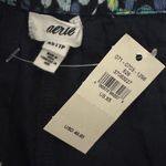 Aerie Floral Crochet Lace Ruffle Skort Cotton Elastic Batik Blue Aqua NWT - XS Photo 5