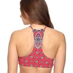 Nanette Lepore High Neck Paisley Bikini Top Photo 2
