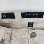 Nine West Jeans Capri Size 8/29 Missy Embroidered Rhinestone Back Pocket Photo 9