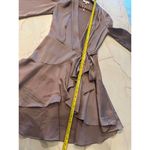 Lucy Paris NWOT Adonia Satin Wrap Dress in Lavender Women’s size Small Photo 10